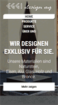 Mobile Screenshot of eggi-design.ch